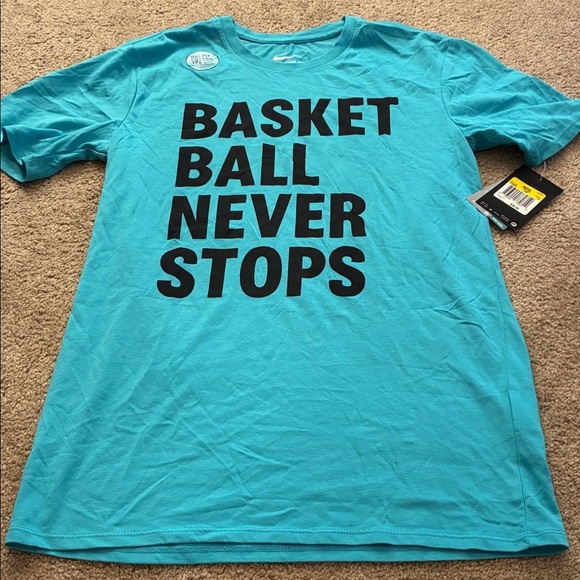 Nike Other - Nike Teal Dri-FIT Tee Basketball size S NWT